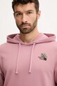 Βαμβακερή μπλούζα The North Face Flowe Dome ροζ NF0A8EGZHCS1
