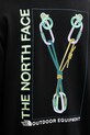 Βαμβακερή μπλούζα The North Face Explore Gear Relaxed NF0A8F2KJK31 μαύρο