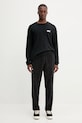 American Vintage top a maniche lunghe in cotone MYKO02B nero AW25