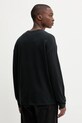 Odzież American Vintage longsleeve bawełniany MYKO02B czarny