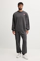 The North Face bluza bawełniana Expedition Celebration NF0A8E3GRHI1 szary AW25