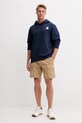 The North Face bluza bawełniana NF0A8E3N8K21 granatowy AW25