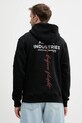 Mikina Alpha Industries s kapucí černá 148341.03