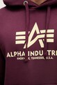 Alpha Industries bluza 178312.608 bordowy
