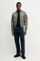 Alpha Industries bluza bawełniana 258300.03 czarny AW25