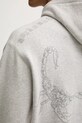ZADIG&VOLTAIRE felpa in cotone JMSS01309 grigio