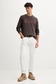ZADIG&VOLTAIRE bluza bawełniana JMSS01308 brązowy AW25