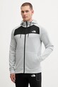 The North Face bluza treningowa Reaxion z kapturem szary NF0A8CNPEEI1