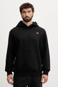 Βαμβακερή μπλούζα The North Face Icon Relaxed με κουκούλα μαύρο NF0A8EU8JK31