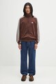 Mikina adidas Originals Firebird Tt KA0459 hnedá