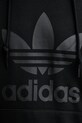 Хлопковая кофта adidas Originals Trefoil Hoody JY3766 чёрный