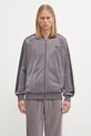 adidas Originals bluza welurowa Sst Tt bez kaptura fioletowy JX1562