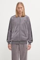 Кадифен суичър adidas Originals Sst Tt щампа виолетов JX1562