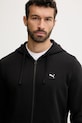 Puma hanorac de bumbac negru 688255