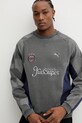 Puma bluza bawełniana PUMA x KIDSUPER szary 632364