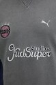 Puma bluza bawełniana PUMA x KIDSUPER 632364 szary