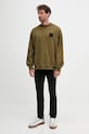 Just Cavalli hanorac de bumbac 79OAIT05.CF500 verde AW25