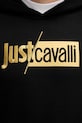 Just Cavalli hanorac de bumbac 79OAIB01.CF802 negru