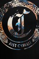 Just Cavalli bluza bawełniana 79OAIE01.CF100 czarny