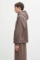 Βαμβακερή μπλούζα Puma PUMA x RIPNDIP 632414 καφέ AW25