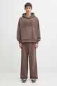 Βαμβακερή μπλούζα Puma PUMA x RIPNDIP 632414 καφέ