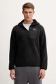 Puma bluza polarowa z kapturem czarny 688224