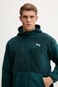 Поларен суичър Puma зелен 688260