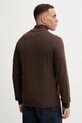 Odzież Abercrombie & Fitch sweter z dodatkiem wełny KI120.5139.400 brązowy