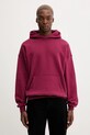 Abercrombie & Fitch bluza z kapturem bordowy KI122.5467.520