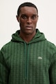 Lacoste bluza bawełniana zielony SH5885
