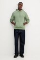 Lacoste hanorac de bumbac SH9839 verde AW25