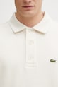 Lacoste bluza bawełniana beżowy SH5781
