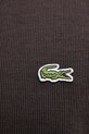 Хлопковая кофта Lacoste SH5781 коричневый