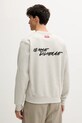 Îmbrăcăminte Kenzo hanorac de bumbac Kenzo x Futura FF65SW2524MC gri