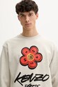 Kenzo hanorac de bumbac Kenzo x Futura gri FF65SW2524MC