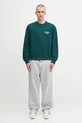 Carhartt WIP bluza bawełniana Alumni I035190.05AXX zielony