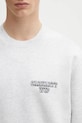 Памучен суичър Carhartt WIP Alumni сив I035190.482XX