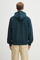 Odzież Carhartt WIP bluza Hooded American Script I028279.0AUXX turkusowy