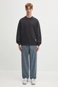 Carhartt WIP bluza bawełniana Hudson I035186.895F szary