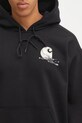 Dukserica Carhartt WIP Hooded Jake Garcia crna I035191.89XX