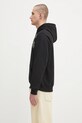 Drôle de Monsieur bluza bawełniana Le Hoodie Slogan Tresses H.HO183.CO127 czarny AW25