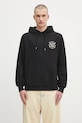 Abbigliamento Drôle de Monsieur felpa in cotone Le Hoodie Slogan Tresses H.HO183.CO127 nero