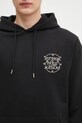Drôle de Monsieur bluza bawełniana Le Hoodie Slogan Tresses czarny H.HO183.CO127