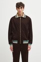 Drôle de Monsieur bluza La Veste SurvÍtement Monogramme pozostałe brązowy I.SJ008.PL159