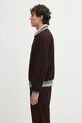 Drôle de Monsieur bluza La Veste SurvÍtement Monogramme I.SJ008.PL159 brązowy AW25