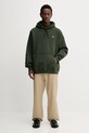 Βαμβακερή μπλούζα Vans VN000P21EMU1 πράσινο AW25