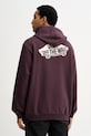 Vans bluza bawełniana nadruk fioletowy VN000P51EMS1