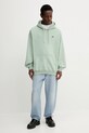 Βαμβακερή μπλούζα Vans VN000P58EMW1 τιρκουάζ AW25