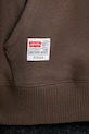 Bavlnená mikina Levi's 0034R hnedá
