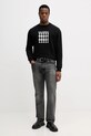 Karl Lagerfeld bluza bawełniana 554917.705402 czarny NC25